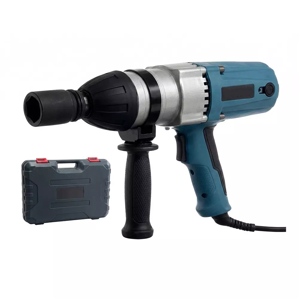 XLNT 600 W Electric Wrench 850 Nm Torque and 220 V, 50 Hz Power Supply, BYT24C (With Side Handle)