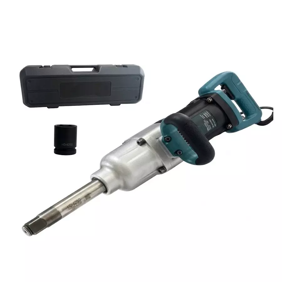 XLNT 1500 W Electric Wrench 1500 Nm Torque and 220 V, 50 Hz Power Supply, BYT-36C (With 1 Socket)