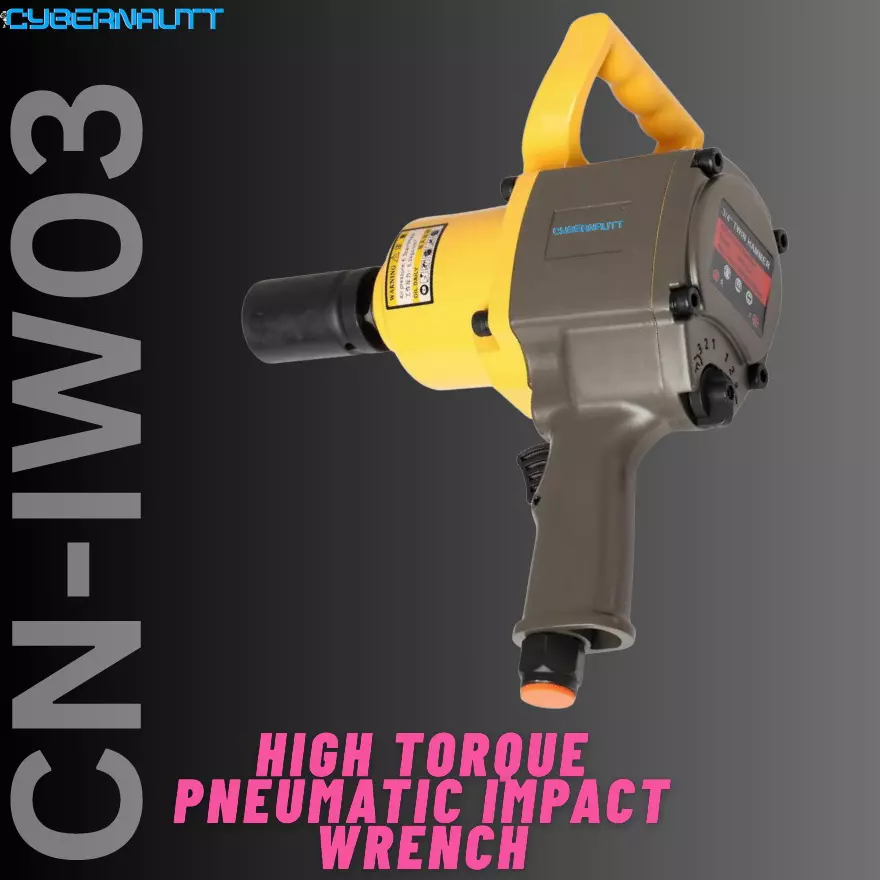 Cybernautt Corded Impact Wrench 6500 RPM Speed 6.3 mm (1/4 inch) Air Inlet 1600 NM Maximum Torque, CN-IW03