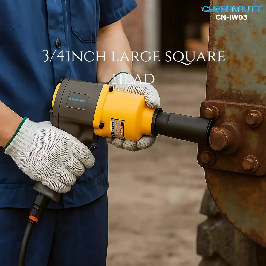 Cybernautt Corded Impact Wrench 6500 RPM Speed 6.3 mm (1/4 inch) Air Inlet 1600 NM Maximum Torque, CN-IW03