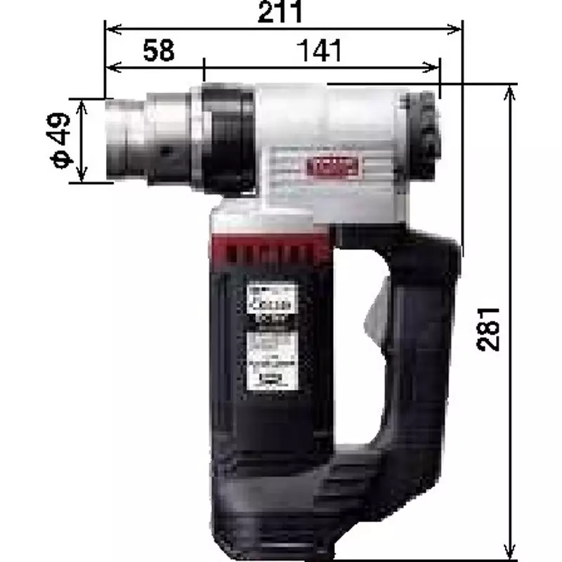 TONE Brushless DC motor 102 (Fully Charged) Min-1 RPM, CKR250-BTL
