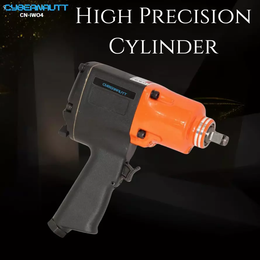 Cybernautt Corded Impact Wrench 8000 RPM Speed 6.3 mm (1/4 inch) Air Inlet 720 NM Maximum Torque, CN-IW04