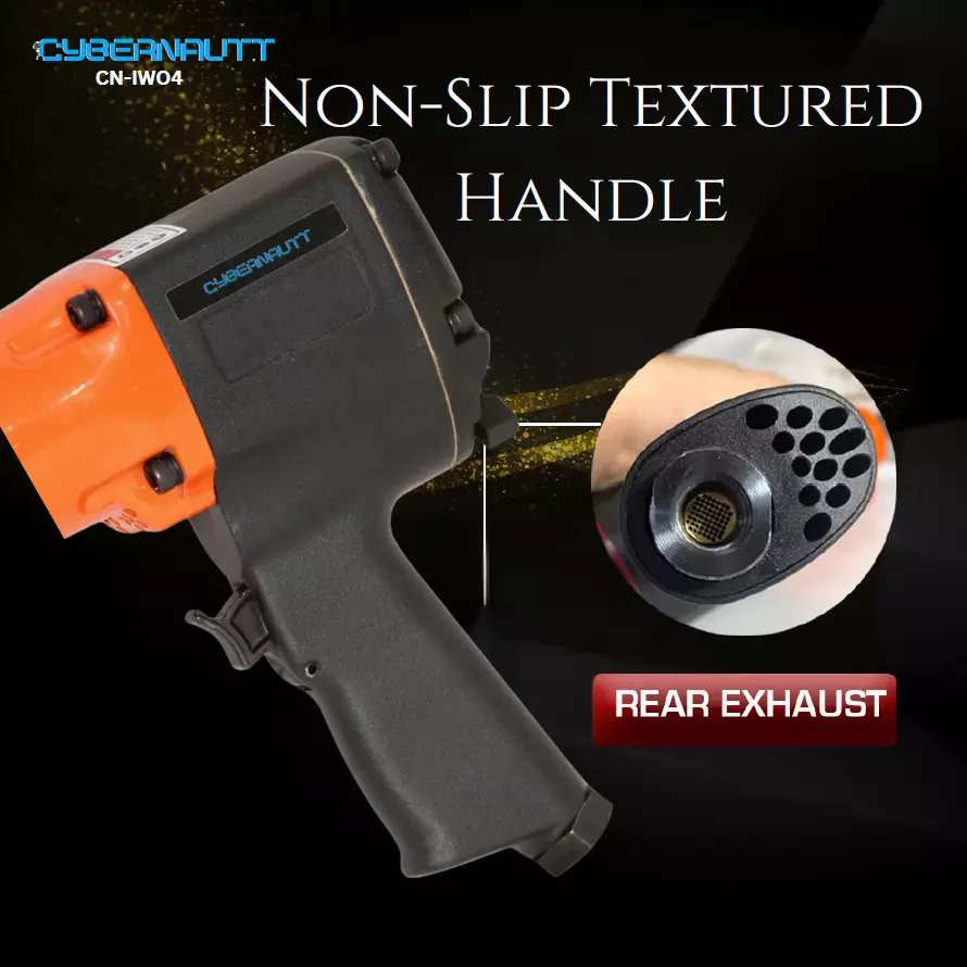 Cybernautt Corded Impact Wrench 8000 RPM Speed 6.3 mm (1/4 inch) Air Inlet 720 NM Maximum Torque, CN-IW04