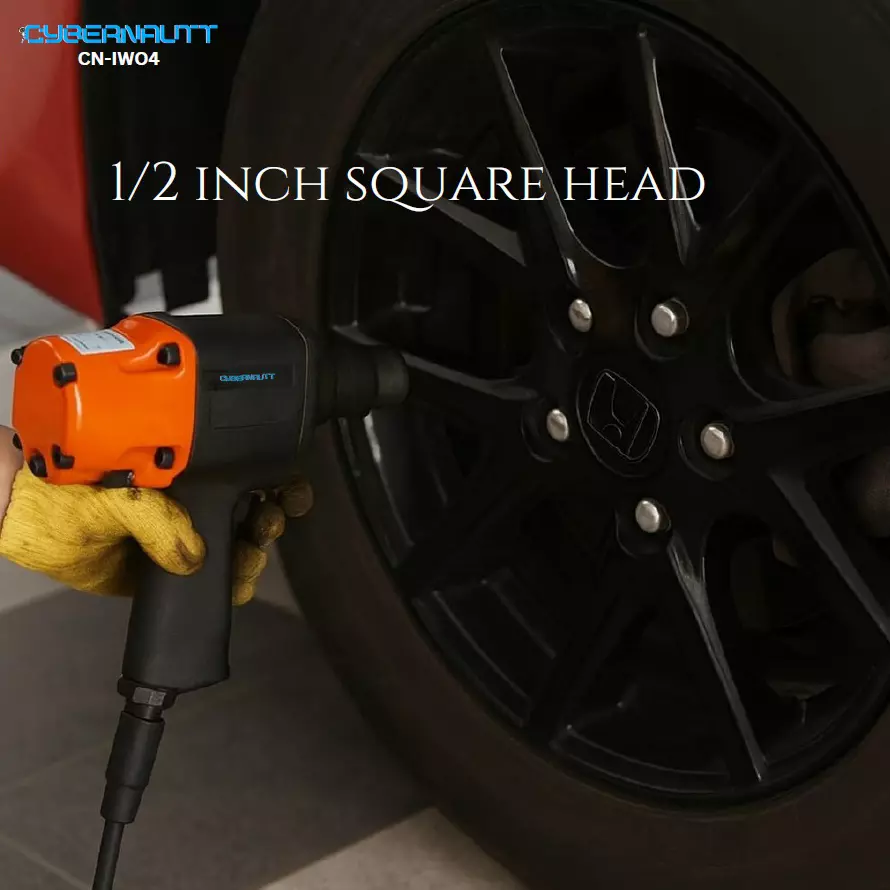 Cybernautt Corded Impact Wrench 8000 RPM Speed 6.3 mm (1/4 inch) Air Inlet 720 NM Maximum Torque, CN-IW04