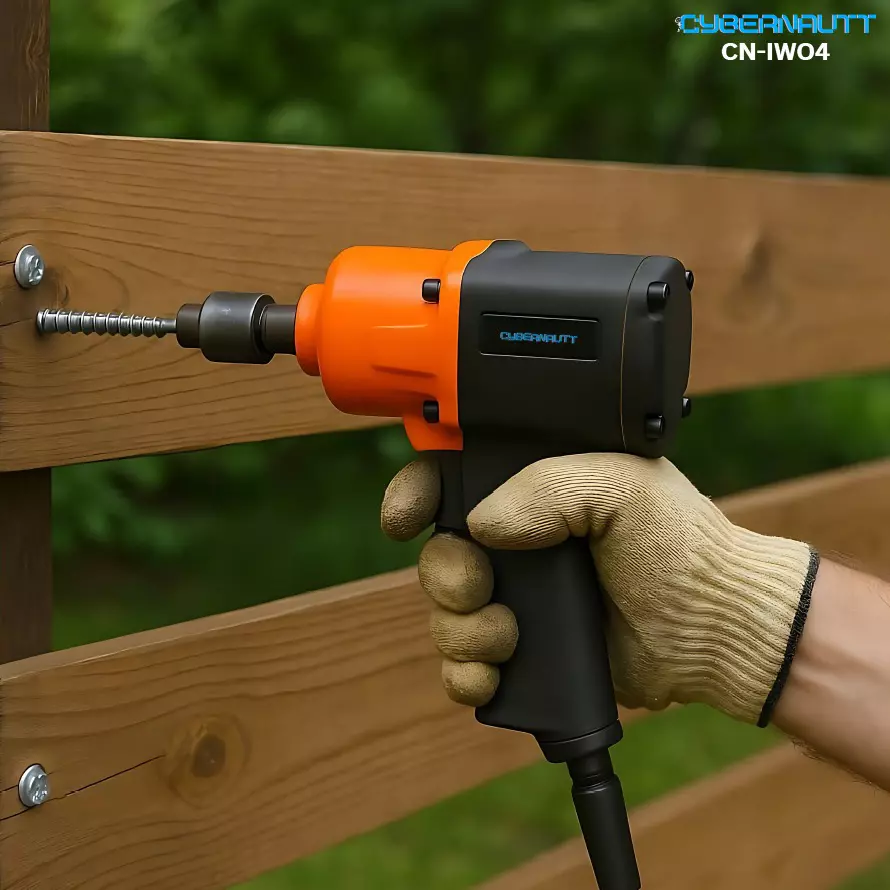 Cybernautt Corded Impact Wrench 8000 RPM Speed 6.3 mm (1/4 inch) Air Inlet 720 NM Maximum Torque, CN-IW04