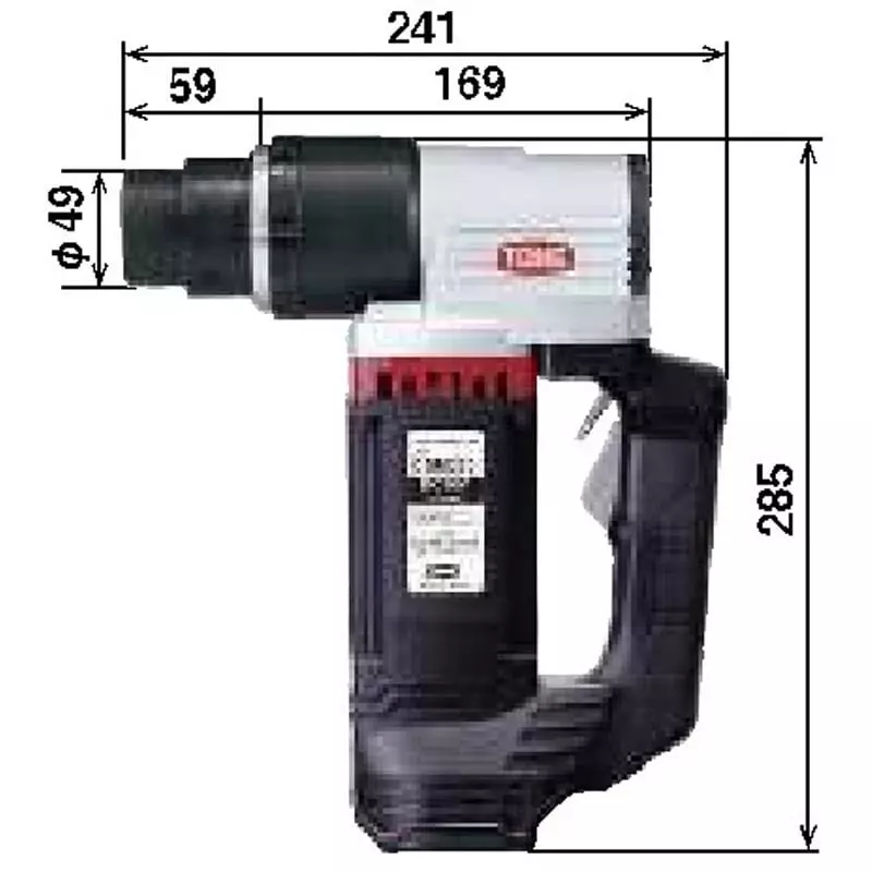 TONE Brushless DC motor 17 (When Fully Charged) Min-1 RPM, CSM220-BTL