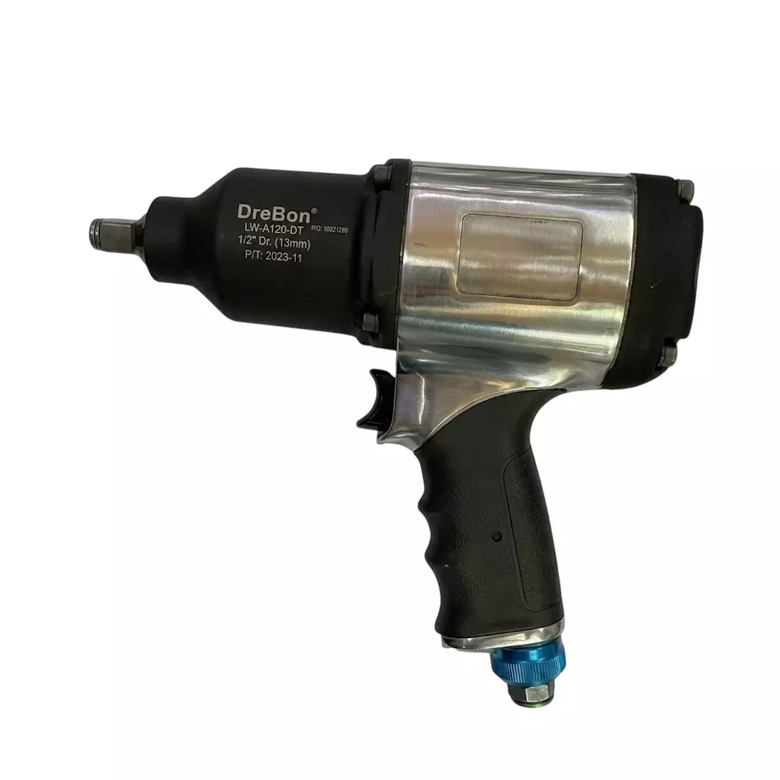 DreBon Impact Wrench 1/2 Inch (12.7 mm) Square Drive Size Black 6000 rpm Speed, DB-I-4327