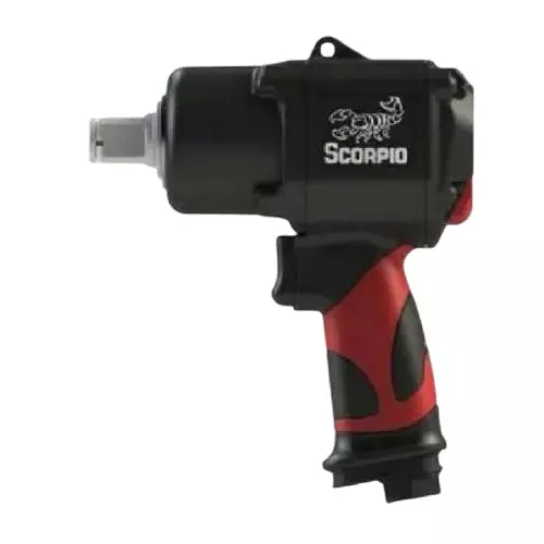 Scorpio Twin Hammer Impact Wrench 3/4 inch (19.05 mm) Drive Size 8000 RPM No Load Speed, YU-19894T