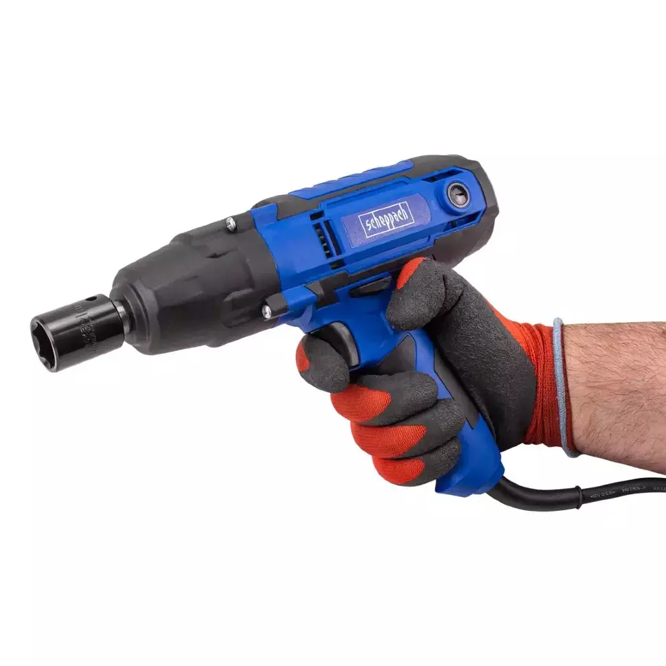 Scheppach Corded Impact Wrench 350 Nm 450 W, Sch-IW550S