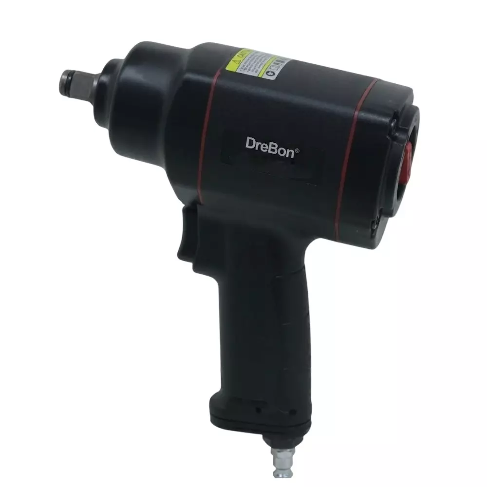 DreBon Impact Wrench 1/2 Inch (12.7 mm) Square Drive Size Black 9800 rpm Speed, DB-I-TU20B