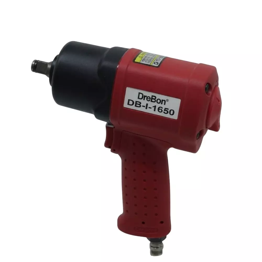 DreBon Impact Wrench 1/2 Inch (12.7 mm) Square Drive Size Red & Black 8500 rpm Speed, DB-I-1650