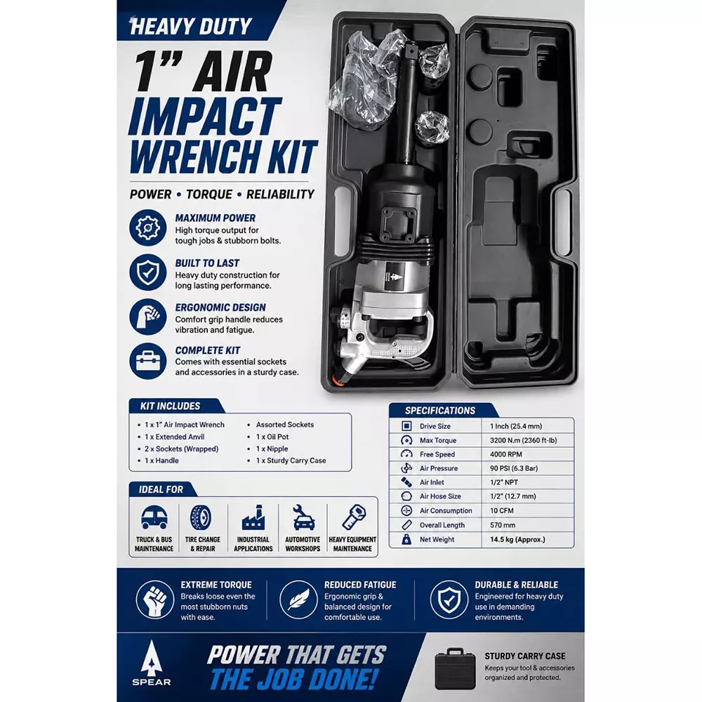 spear-impact-wrench-kit-1-inch-254-mm-drive-size-90-psi-air-pressure-10-cfm-air-consumption-black-grey-color
