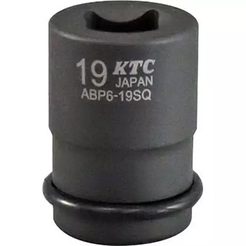 Ktc Head Bolt Socket Square Pin 19 mm 19 mm Sq. Drive, ABP6-19SQP