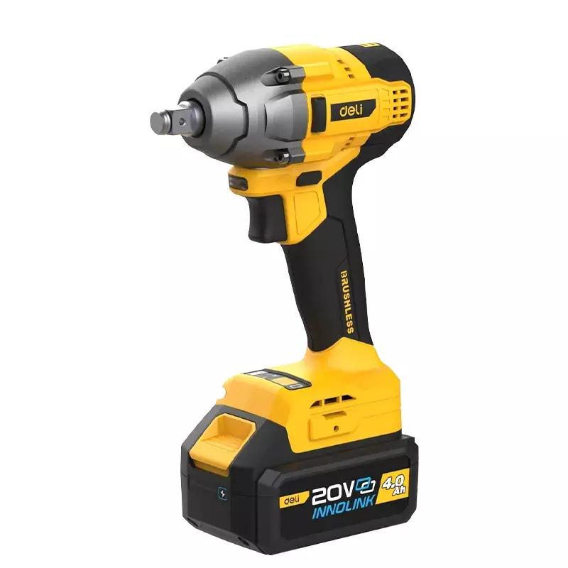 DELI Brushless Motor Impact Wrench 0-1600/2000 RPM, 320 N.m Max. Torque, EDC230