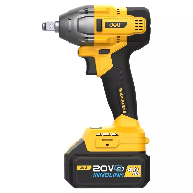 DELI Brushless Motor Impact Wrench 0-1600/2000 RPM, 320 N.m Max. Torque, EDC230
