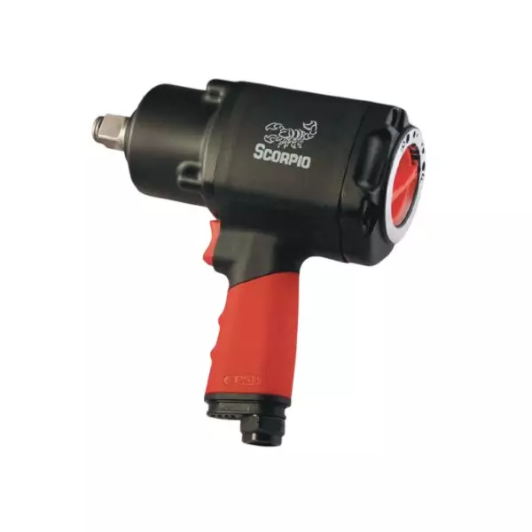 Scorpio Twin Hammer Impact Wrench 3/4 inch (19.05 mm) Drive Size 5500 RPM No Load Speed, YU-1982T