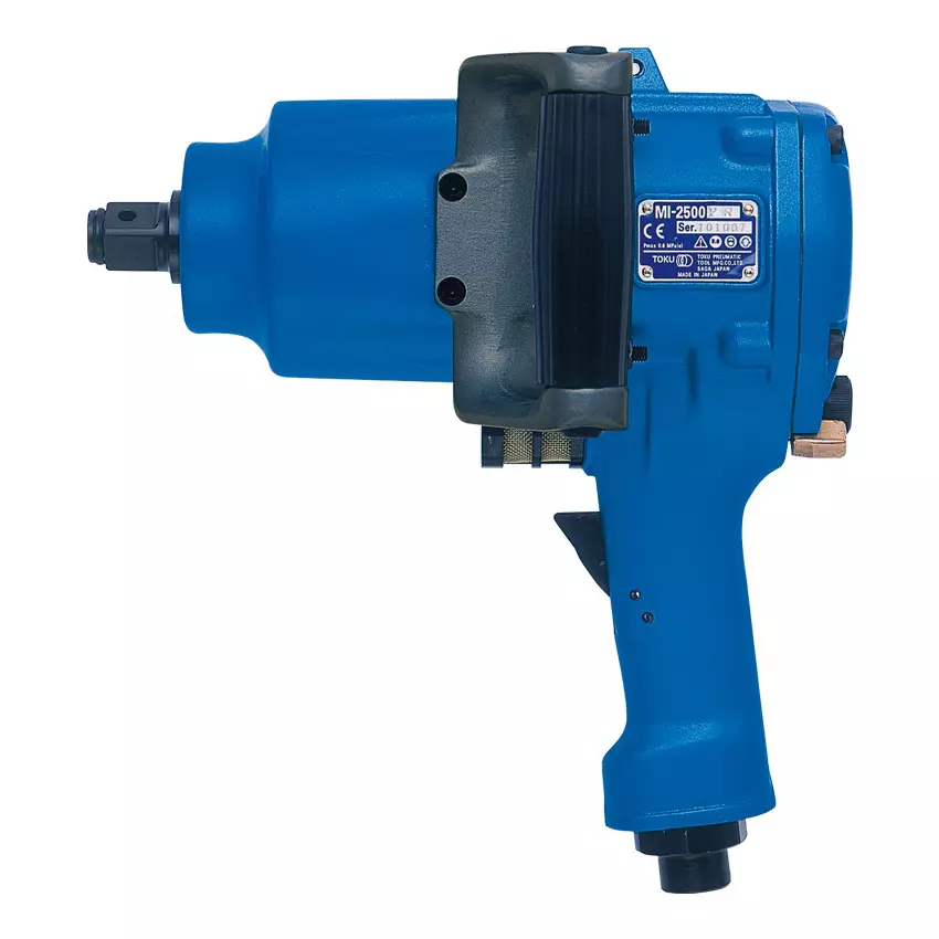 Toku Impact Wrench Pistol Type 1.2 m³/min Air Consumption 25 mm (1 Inch), MI-2500P(RH)1