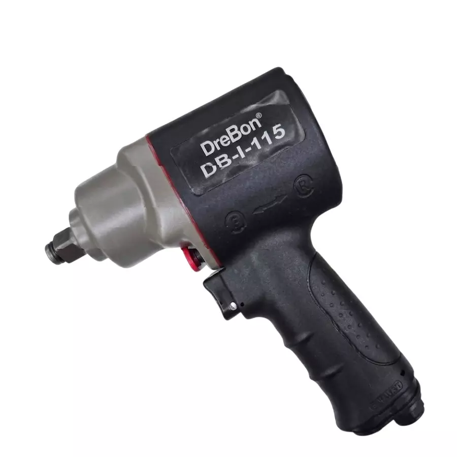DreBon Impact Wrench 1/2 Inch (12.7 mm) Square Drive Size Black 9200 rpm Speed, DB-I-115