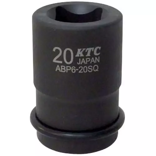 Ktc Head Bolt Socket Square Pin 20 mm 19 mm Sq. Drive, ABP6-20SQP