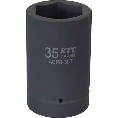 Ktc Truck Hub Nut Socket 35 mm Hex 25.4 mm Sq. Drive, ABP8-35TP