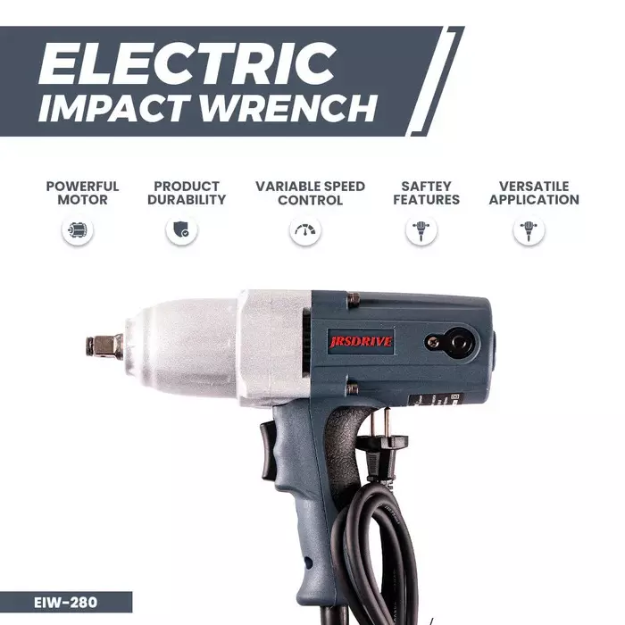 eastman-tools-450-w-electric-impact-wrench-12-inch-127-mm-square-drive-and-1700-1900-rpm-no-load-speed-eiw-280-with-4-sockets