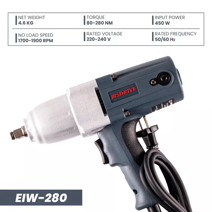 eastman-tools-450-w-electric-impact-wrench-12-inch-127-mm-square-drive-and-1700-1900-rpm-no-load-speed-eiw-280-with-4-sockets