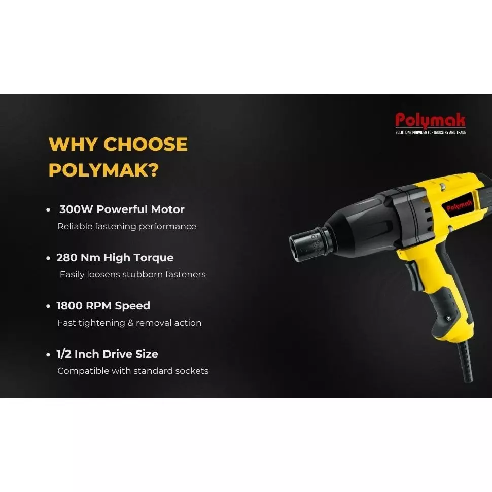 polymak-300-w-impact-wrench-with-1800-rpm-no-load-speed-and-2200-ipm-impact-rate-pm12eiw-without-sockets