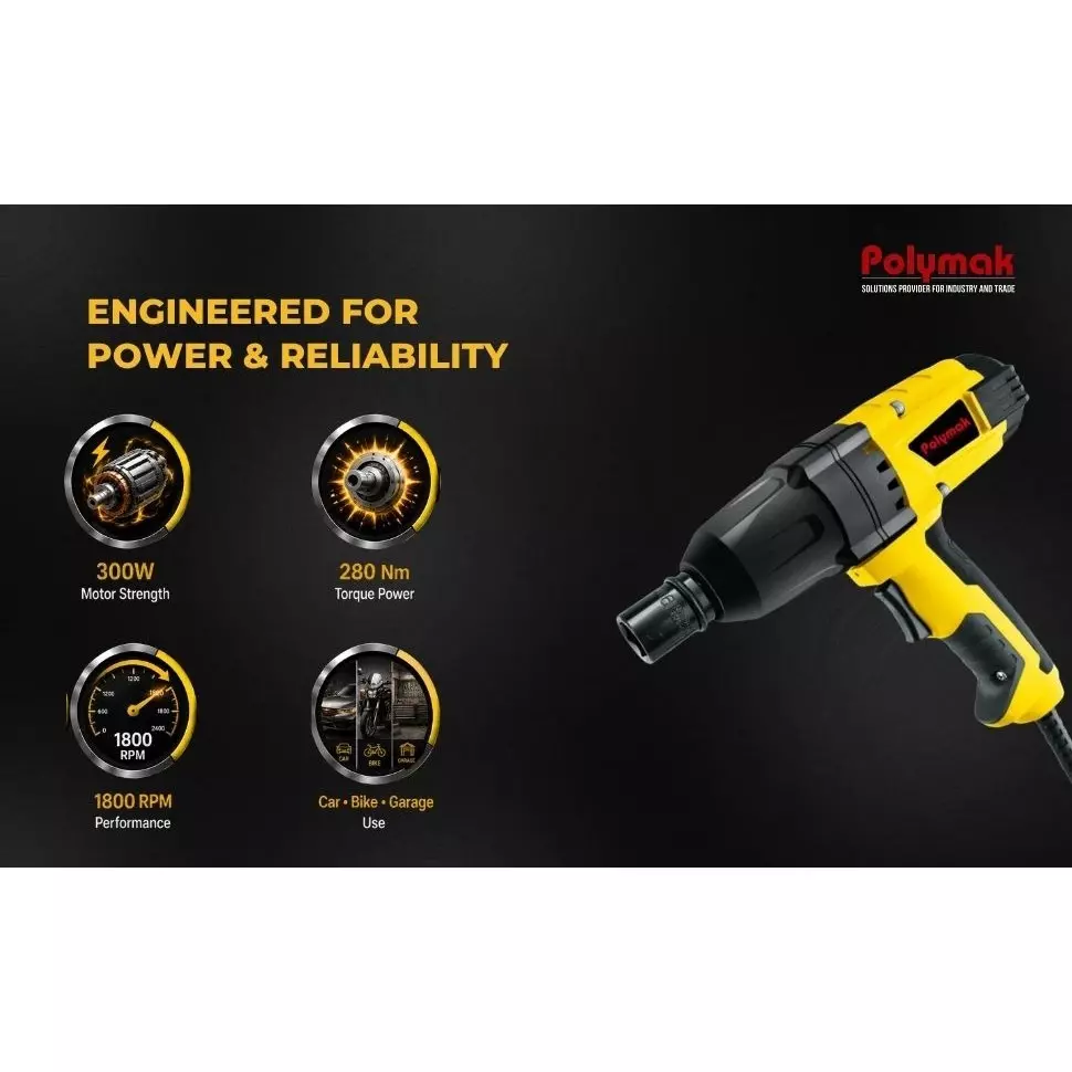 polymak-300-w-impact-wrench-with-1800-rpm-no-load-speed-and-2200-ipm-impact-rate-pm12eiw-without-sockets