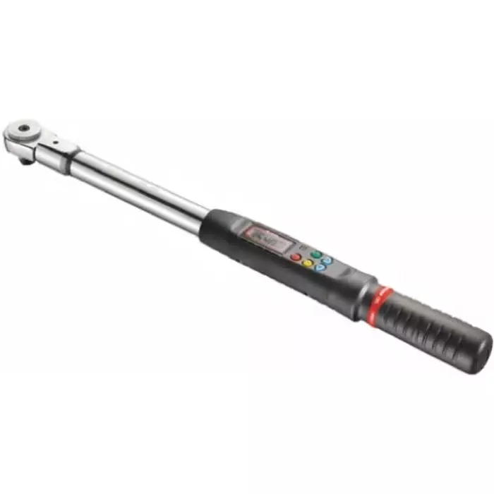 Facom Digital Torque Wrench, 10 - 200Nm, 1/2 in Drive, Square Drive, 9 x 12, 14 x 18mm Insert - RS Calibrated, E.306A200SPF