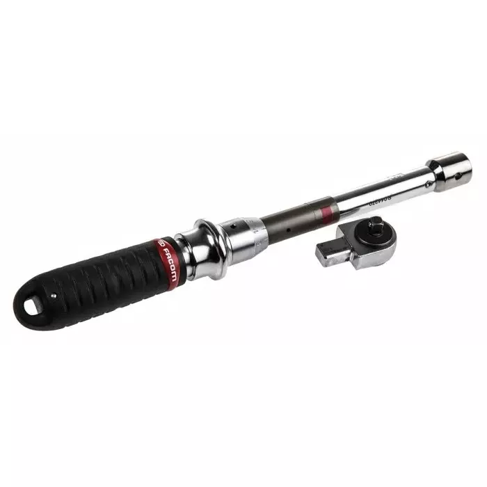 Facom Click Torque Wrench, 5 - 25Nm, 1/4 in Drive, Square Drive, 9 x 12mm Insert, R.306A25PF