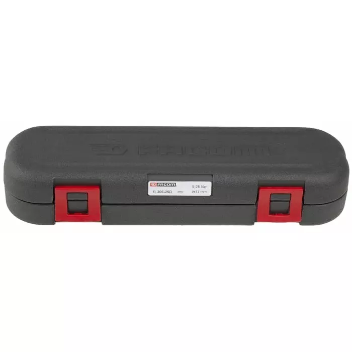 Facom Click Torque Wrench, 5 - 25Nm, Open End Drive, 9 x 12mm Insert, R.306-25D