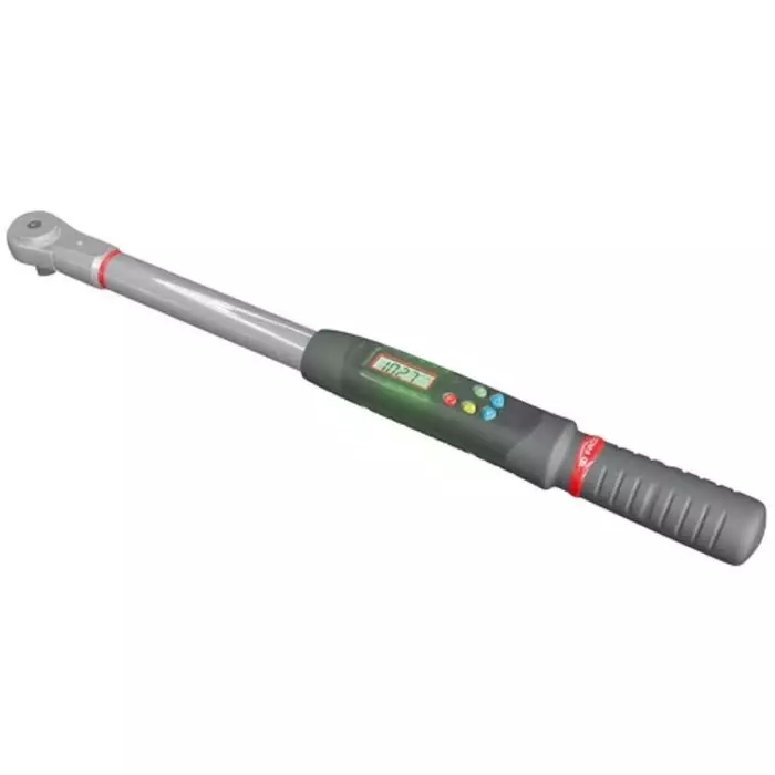Facom Digital Torque Wrench, 6.7 - 135Nm, 1/2 in Drive, Square Drive, 9 x 12mm Insert, E.306A135S