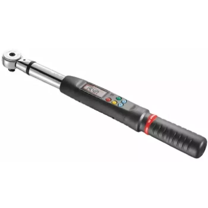 Facom Digital Torque Wrench, 7 - 135Nm, 1/2 in Drive, Square Drive, 9 x 12mm Insert, E.306A135SPF