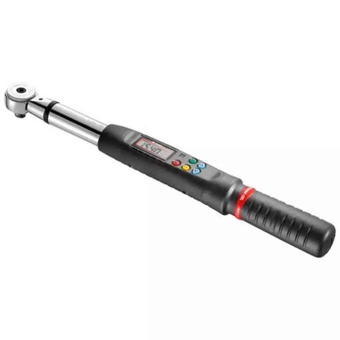 Facom Digital Torque Wrench, 6.7 - 135Nm, 3/8 in Drive, Square Drive, 9 x 12mm Insert, E.306A135J