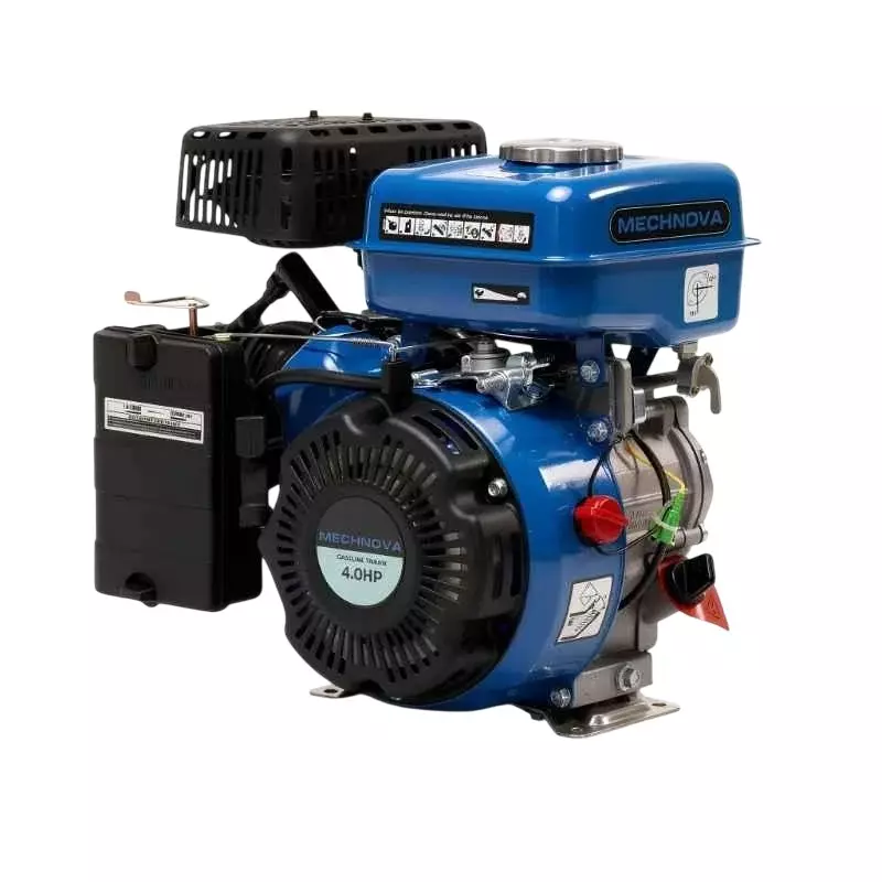 MECHNOVA Petrol Engine with 4 Stroke, Air Cooled and Recoil Starting System