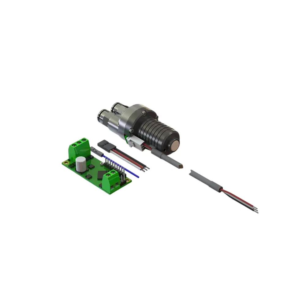 RS PRO Water Pump Anodised Aluminium 10 bar Max Pressure IP45 6/28 V, 1253562