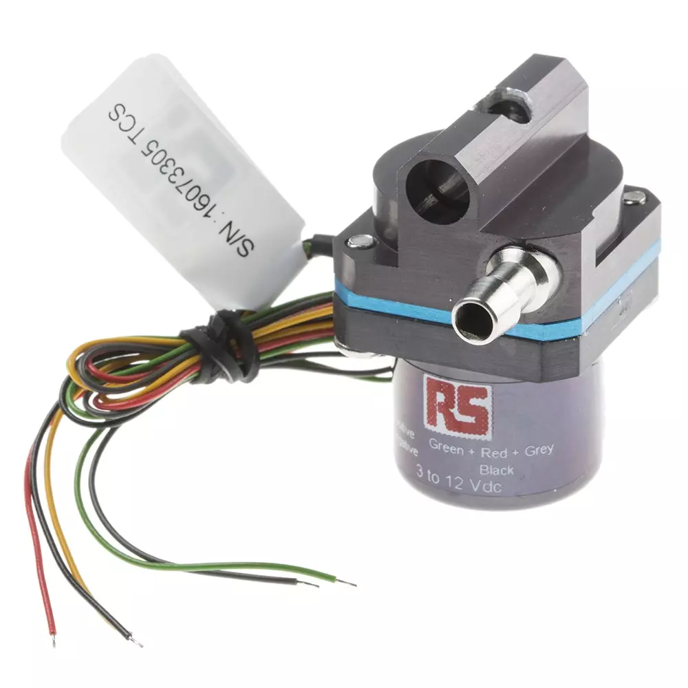 RS PRO Water Pump Anodised Aluminium 345 mbar Max Pressure IP68 12 V, 7026888