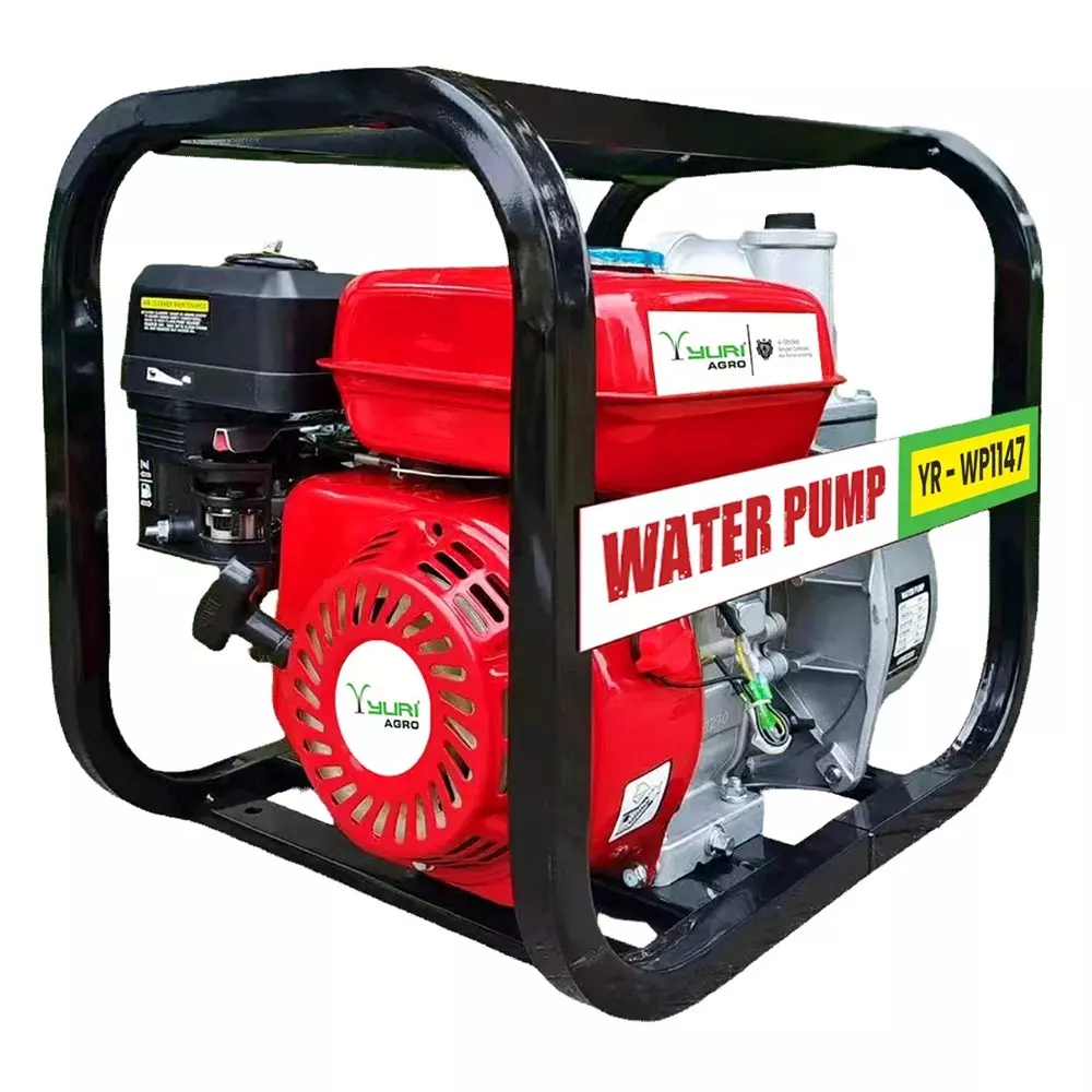 YURI Water Pump 4 Stroke 7.5 HP Engine Power 8 m Suction 50 mm (2 inch) Output Size, YR-WP1147