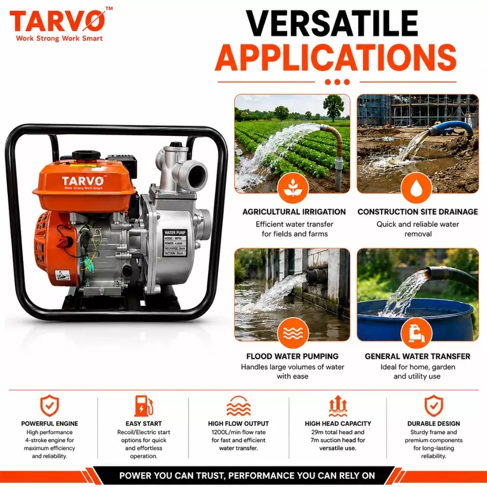 tarvo-4-kw-water-pump-with-yl168fp-engine-196-cc-displacement-and-1200-lpm-flow-rate-aw-68