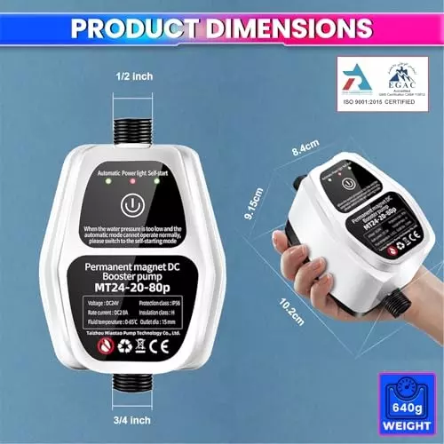 amiciflo-water-pressure-booster-pump-75-w-24-v-dc-850lh-flow-rate-20-m-lift-height-1xdc-press-pp-100