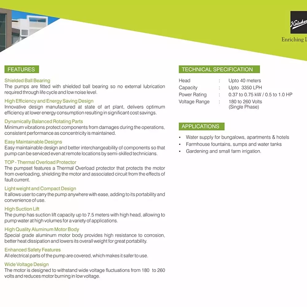 kirloskar-jalraaj-ultra-single-phase-05-hp-booster-pressure-pump-with-24-l-pressure-tank-accessories