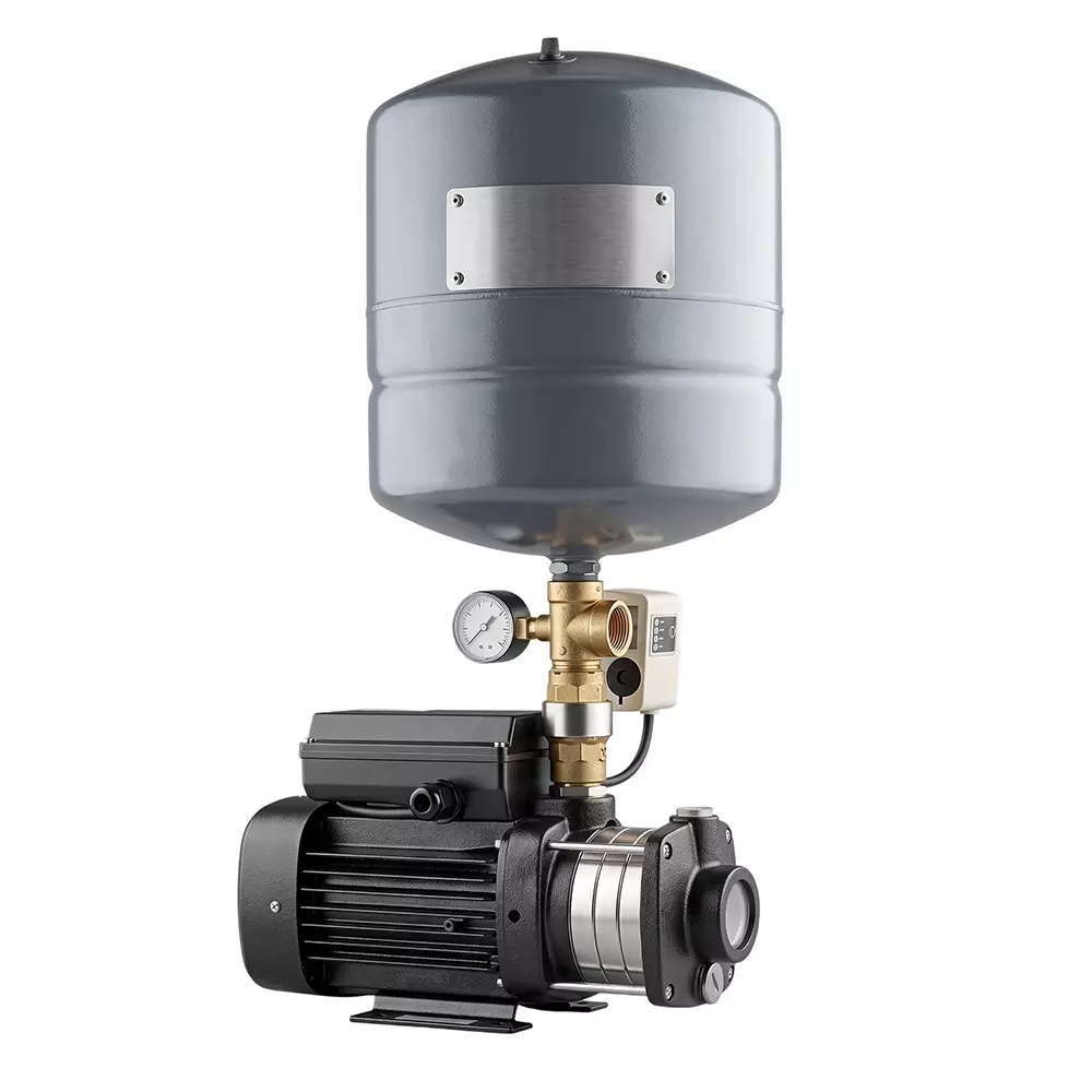 Grundfos Cm Series Pressure Booster Pump 24 L Pressure Tank 0.7 Hp Power 1 Phase 14–36 m Head, 96939707