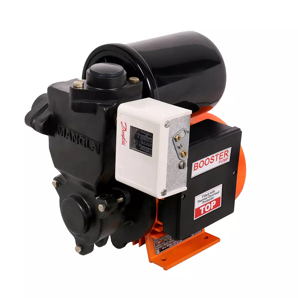 Mangla Marketed by TATA 0.5 HP Single Phase Booster Pressure Pump, Booster King 502
