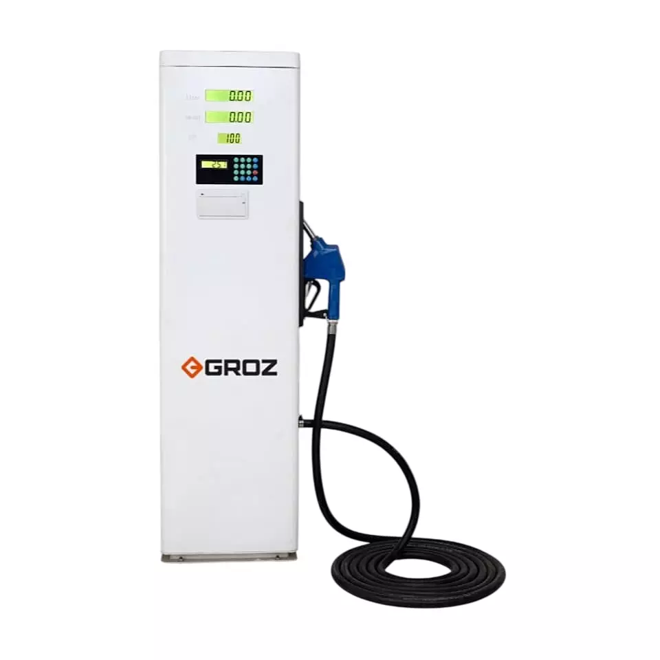 Groz DEF Dispenser, Digital Display Continuous Duty Cycle and 40 LPM Flow Rate, AD/40/220/D