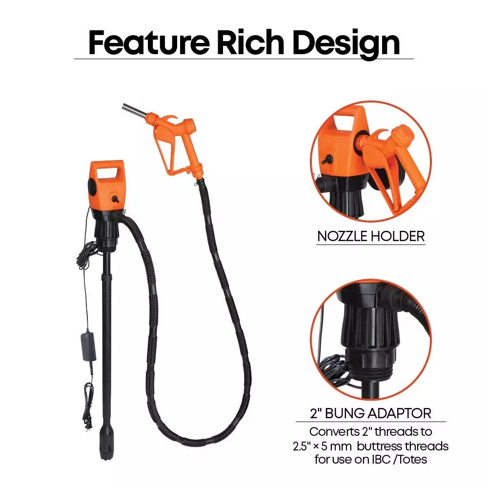 groz-electric-drum-ibc-pump-telescopic-with-adaptor-2-m-66-ft-hose-length-189-lpm-flow-rate-edr55taceu-1-kit