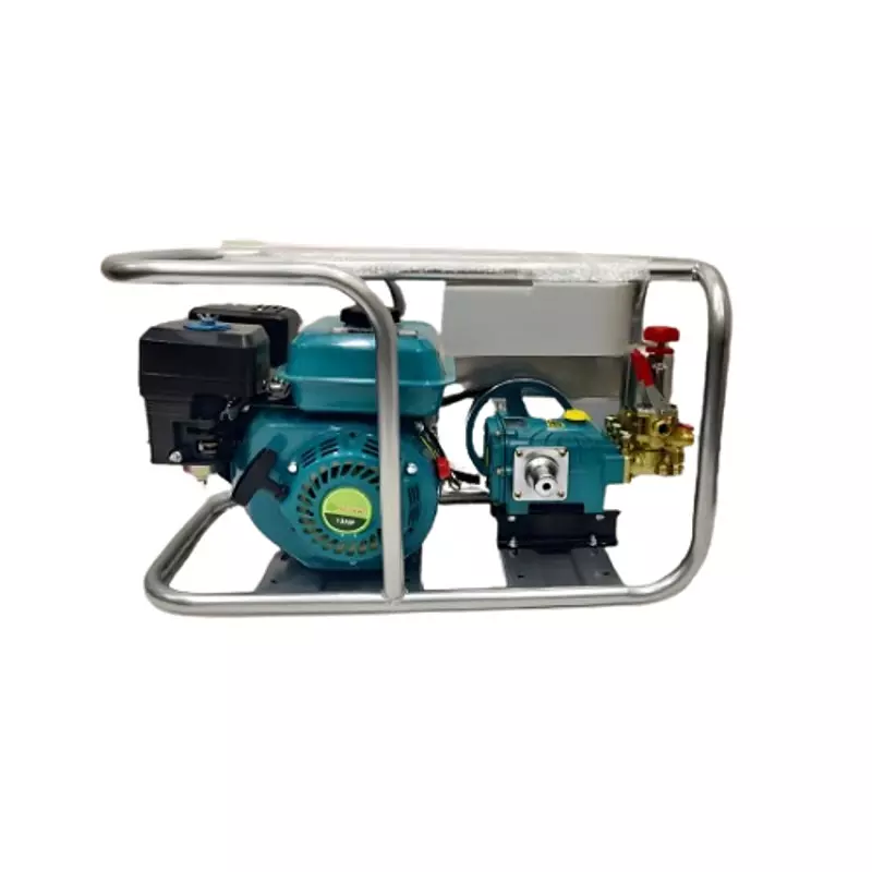 Vinspire Heavy Duty Triple Piston Pump Set 10-40 kg/cm² Output Pressure with 6.5 HP Petrol Engine, VAPL-HTP-22