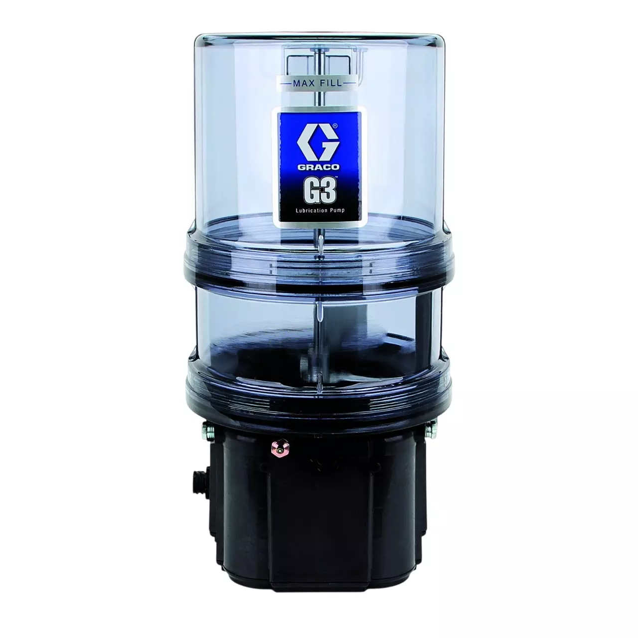 GRACO G3 Grease Lubrication Pump with Controller 8 L Reservoir Capacity Warning & Shutdown Alarm, 96G138