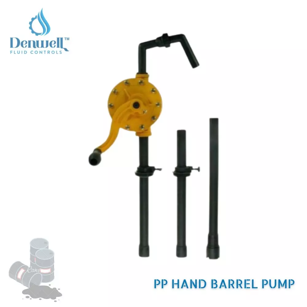 Denwell PP Hand Barrel Pump, HB-25 PP
