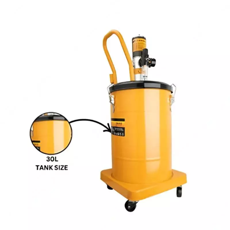 XLNT Grease Bucket 0.85 LPM Pump Capacity 70 mm (2.75 inch) Diameter 15 Kg, XTBG-49-30