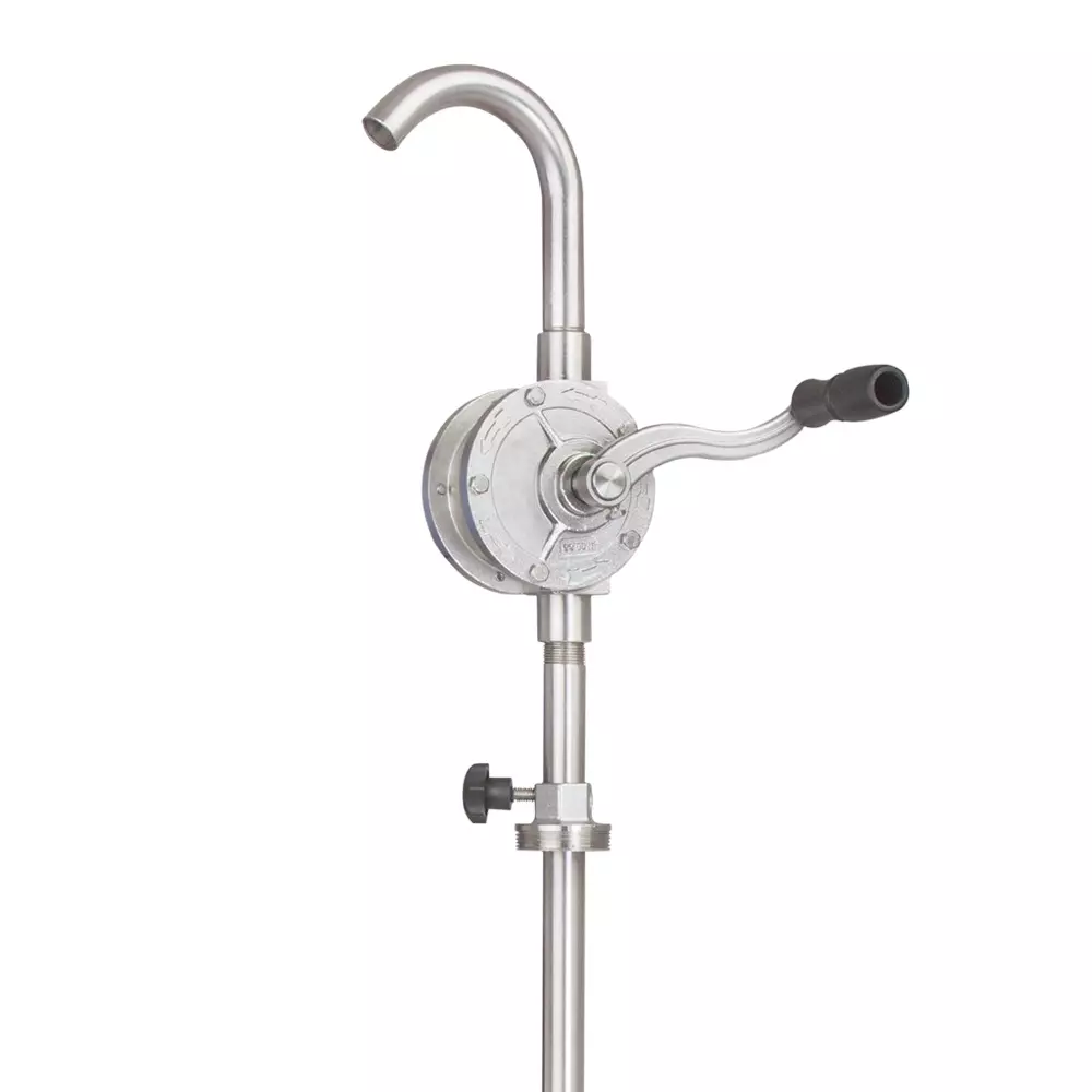 Groz Rotary Drum Pump 3 Pcs Suction Tube Stainless Steel for 50 to 205 L, GNB/SS/25/3R/SPL